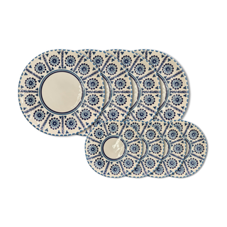 Perfect Dinner Set Blue (for 6)