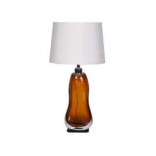 Amber Curve Table Lamp