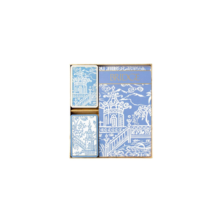 Pagoda Toile Bridge Gift Set