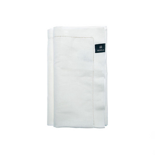 Ebba Napkins Optical White (pack of 2)